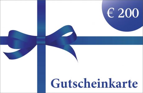 Gutschein 200 €