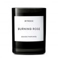 Burning Rose Candle